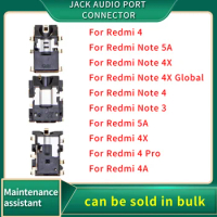 Ear Earphone Headphone Jack Audio Port Connector Flex For XiaoMi Redmi Note 5A 4X 4A 4 3 Pro Repair Parts