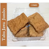 Tahu Jawa Coklat Kotak Segar - Tahu Coklat Kotak Besar Khas Jawa Fresh | Isi 6 Pcs [ Harga Per BKS ]