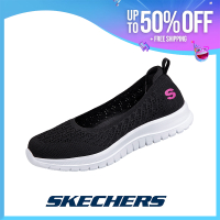 Skechers รองเท้าผ้าใบ Go Walk 5 สำหรับผู้หญิง รองเท้าผ้าใบระบายอากาศน้ำหนักเบา SK100601