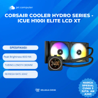 Corsair Cooler HYDRO Series - iCUE H100i ELITE LCD XT