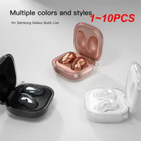1~10PCS Transparent case For Galaxy Buds2 2022 Case TPU Soft Shell Cute with keychain For Buds / Buds 2/Buds Live