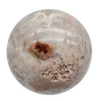 Natural Pink Amethyst Geode Crystal Sphere Stone Ball Room Decor Gemstones Amethyste Chakras Healing Crystals HOME DECOR