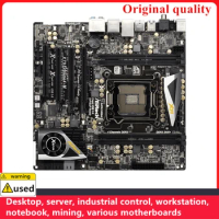 Used For ASROCK X79 Extreme 4-M Motherboards LGA 2011 DDR3 M-ATX For Intel X79 Overclocking Desktop Mainboard SATA III USB3.0