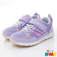 IFME 櫻桃家-日本IFME童鞋-氣質甜心休閒童鞋(IF30-431501紫-15-19cm)