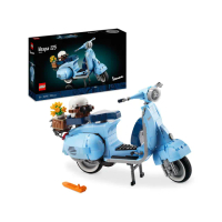 福利品【LEGO 樂高】Icons 10298 偉士牌 125(積木 模型 玩具機車)