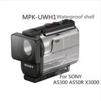 New SONY MPK-UWH1 Waterproof Underwater Case MPK-UWH1 For SONY FDR-X3000 HDR-AS300 HDR-AS50 waterproof case UWH1