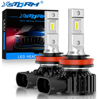 XSTORM H7 LED H8 H10 H11 H16 JP 9005 9006 HB4 9012 Hir2หลอดไฟ LED ไฟหน้ารถหมอกไฟ Turbo 12V 6500K รถยนต์