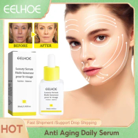 Wrinkle Remover Serum Advanced Anti Aging Fade Dark Spot Pigment Melanin Lifting Firming Tighten Skin Vitamin C Whitening Serum