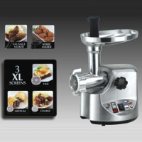 Electric Meat Grinder Heavy Duty 3000W Max Powerful Kitchen Meat Chopper Sausage Stuffer Mincer Slicer Food Processor