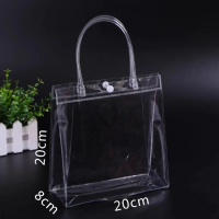 透明pvc手提袋禮物袋防水袋(20*50*8CM）#DADADI 