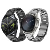 Titanium Metal Bracelet For HUAWEI WATCH GT 3 46mm WATCH3 Pro Strap GT 2 Pro GT2 Smartwatch Band Replacement Wristband Watchband