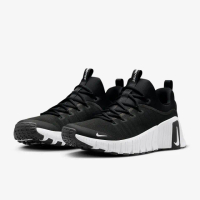 【NIKE 耐吉】運動鞋 訓練鞋 健身 重訓 藍球 男鞋 NIKE FREE METCON 6 黑色 透氣 緩震 支撐(FJ7127001)