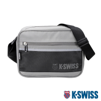 K-SWISS Shoulder Bag運動斜背包-灰