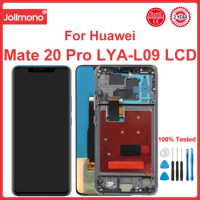 6.39" For Huawei Mate 20 Pro LCD Display With Fingerprint, LYA-L09,AL00 Touch Screen Digitizer Assembly For Mate 20 Pro
