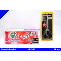 GUNINDO Gunting Kertas Kain Besar KC-888 Pak 12 Pcs Gunting Serbaguna