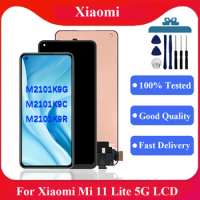 For Xiaomi Mi 11 Lite 5G LCD Display Touch Screen Digitizer Assembly Touch Screen Digitizer For Xiaomi Mi 11 Lite 5G M2101K9G