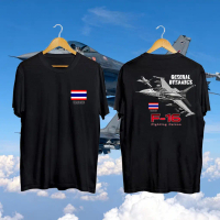 COD เสื้อยืดสกรีนลาย \ F-16 & JAS 39 \" \" F-16 FIGHTING FALCON \" เสื้อยืดผ้า เสื้อยืดผ้าไมโครโพลีเ