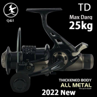Q&amp;L TD 30-80 13+1BB CNC Fishing Reel Fishing Reel 40kg Max Drag 4.9:1 Sea All Metal Spinning Fishing Reel Trolling Reel
