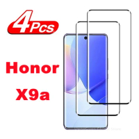 1/4Pcs Full Cover Tempered Glass For Honor X9a Screen Protector protective film For Honor X9a Glass