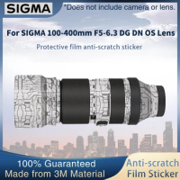Lens protective film For SIGMA 100-400mm F5-6.3 DG DN OS Lens Skin Decal Sticker Wrap Film Anti-scratch Protector Case