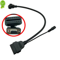 2023 New OBD To 15pin Connector Adapter Cable For Launch X431 PRO/PRO3S X431PRO,PRO3,IV,3G,PAD,PADIII Bluetooth