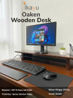 Desk Self Wooden Oaken Kayu Jati Solid