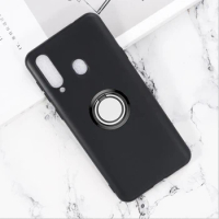 For Samsung Galaxy A8s A9 Pro 2019 Back Ring Holder Bracket Phone Case Cover TPU Soft Silicone On SM-G8870 SM-G887F SM-G887N