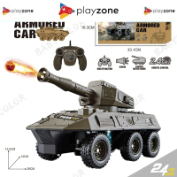 RC War Tank Mobil Remote Control Offroad Besar Remote Kontrol Tangki Mobil Mobilan 2.4Ghz