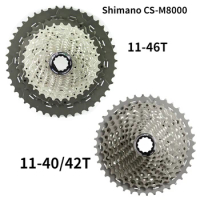 SHIMANO Deore XT CS M8000 Cogs Freewheel Mountain Bike MTB 11 speed M8000 Cassette Sprocket 11-40T 11-42T 11-46T