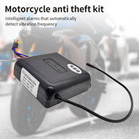 2 Way Motorcycle Anti Theft Kit 12V Car Security Alarm System Motorbike Unlock Device Keyless Entry Siren Motorbike Alarm System