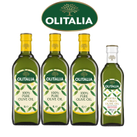 Olitalia奧利塔 純橄欖油1000mlx3瓶(+特級初榨橄欖油500mlx1瓶)