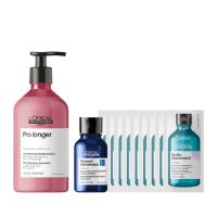 【L’OREAL 巴黎萊雅PRO】絲漾博甦活髮韌洗髮精 500ml(強韌/防斷/細軟髮救星)