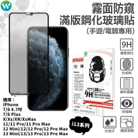 【序號MOM100 現折100】電競 霧面 防窺 iPhone 12 13 11 Pro X Xs XR Xs Max 鋼化 3D 9H 玻璃貼 保護貼 螢幕貼【APP下單8%點數回饋】