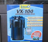 【西高地水族坊】  德國Tetra VX 外置過濾器 圓桶 方桶 過濾器-100 670L/H