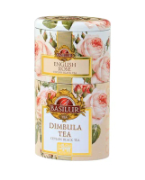 BASILUR < Hộp thiếc DIMBULA 100gr > TRÀ ĐEN NGUYÊN CHẤT HƯƠNG HOA HỒNG English Rose Ceylon Black Tea