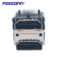 Foxconn QJ11191-DFB1-4H Double Deck HDMI Matrixes 19Pin Original HD socket