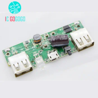 5V 2A Power Bank Charger Module Charging Circuit Board Step Up Boost Power Module For 3.7V 18650 Li-ion Battery DIY Kits