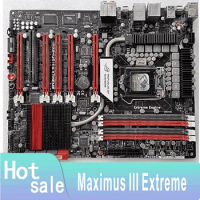 Maximus III Extreme Motherboard LGA 1156 DDR3 16GB P55 P7P55 Desktop Mainboard SATA II PCI-E X16 Used
