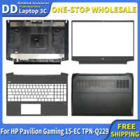 NEW Laptop Case For HP Pavilion Gaming 15 15-EC TPN-Q229 LCD Back Cover Front Bezel Palmrest Bottom Case Top Lid Upper Housing