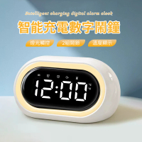 【SUNORO】LED智能數字桌鐘(USB電子鬧鐘/大數字時鐘/計時器/交換禮物)