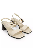 Salvatore Ferragamo Gancini 高跟涼鞋 (ct)