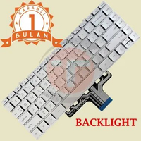 Keyboard Untuk HP Pavilion X360 14-DW 14-DV 14M-DW 14T-DW TPN-I137 - Silver BACKLIGHT
