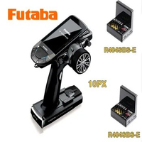 Futaba T10PX 10CH 2.4GHz T-FHSS Digital Proportional RC System And R404SBS/R404SBS-E Receivers For DIFT Car Boat Models