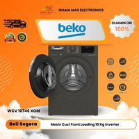MESIN CUCI BEKO WCV 10746 XOM | Mesin Cuci Front Loading 10 Kg Inverter
