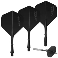 3pcs Dart Flights and Shafts 2BA Professional CyeeLife New Dart accessories kit Two-in-One Dart Flight and Shaft with Wide Wind