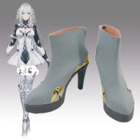 Liv Cosplay Shoes GRAY RAVEN PUNISHING Game Custom Made Shoes Boots Halloween Party Cosplay Prop Role Play