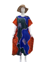 Pekalongan Dress Lowo Batik Tulis Rayon Samitex Super – Daster Jumbo Adem, Longgar & Nyaman Daily Mu