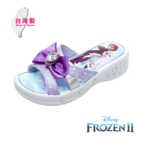 迪士尼童鞋 冰雪奇緣2-可愛蝴蝶拖鞋/舒適好穿 正版Disney(FNKS14027)薰衣紫