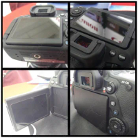 Self-adhesive Tempered Glass LCD Screen + Film Top Shoulder Info Protector Guard Cover for Canon EOS 70D 80D 90D Camera