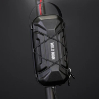 2L Bicycle Storage Bag Waterproof Scooter Front Hanging Bag Large Capacity Reflective Stable Bag for Electric Scooter Motorcycle